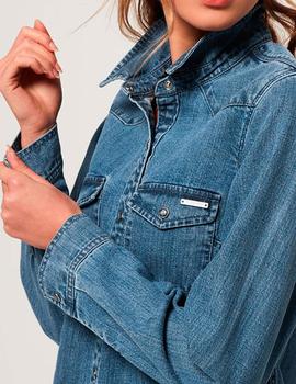 Camisa vaquera Superdry Western Denim para mujer