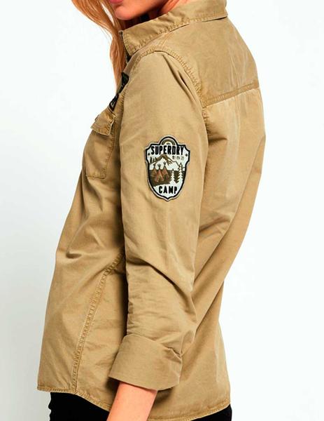 militar Superdry Rookie Patch mujer