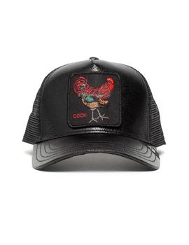 Gorra Goorin Bros Gallo negra Piel sintética