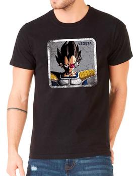 Camiseta Capslab Vegeta negra para hombre