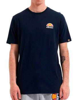 Camiseta Ellesse logo pequeño azul marino hombre