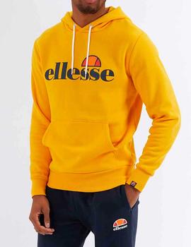 Sudadera capucha Ellesse Gottero amarilla hombre