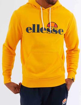 Sudadera capucha Ellesse Gottero amarilla hombre