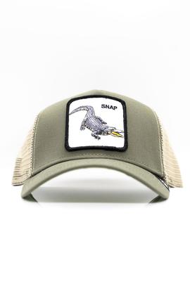 Gorra Goorin Bros cocodrilo verde
