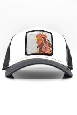 Gorra Goorin Bros gallo blanca Pecker