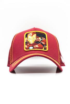 Gorra Capslab Iron Man roja