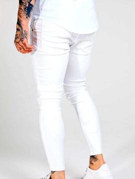 Vaquero Siksilk blanco Core Skinny hombre