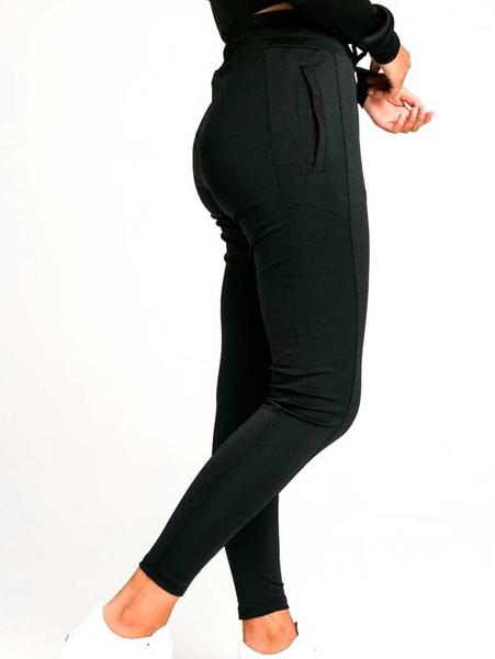 Pantalón negro Zonal Track mujer