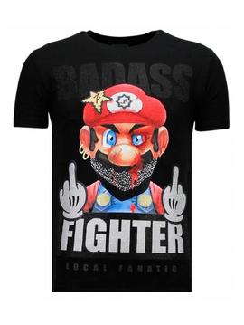 Camiseta Local Fanatic Super Mario negro