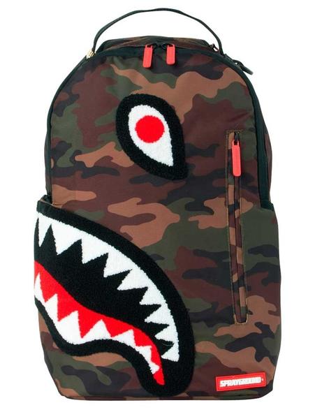 Mochila Sprayground tiburón camuflaje