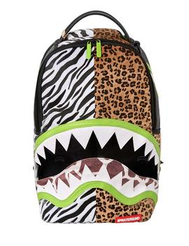 Mochila Sprayground leopardo cebra Safari Cut