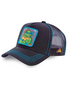 Gorra Capslab Leo Tortugas Ninja negra