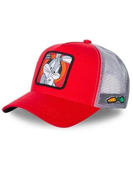 Gorra Capslab Bugs Bunny roja