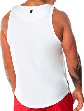 Camiseta tirantes 11 Degrees blanca