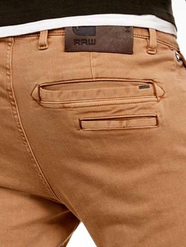 Pantalón chino G Star Raw pitillo beige