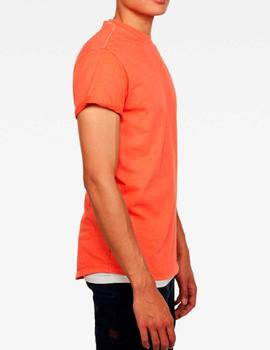 Camiseta G Star Lash naranja para hombre
