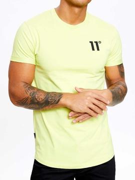 Camiseta 11 Degrees Core Muscle Fit avocado green