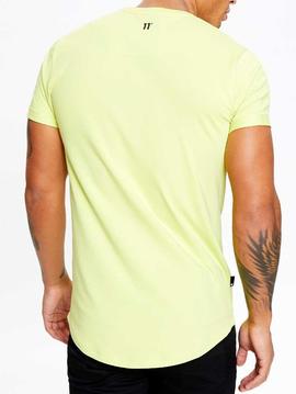 Camiseta 11 Degrees Core Muscle Fit avocado green