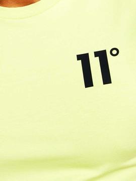 Camiseta 11 Degrees Core Muscle Fit avocado green