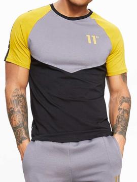 Camiseta 11 Degrees Cut and Sew Chevron Muscle Fit