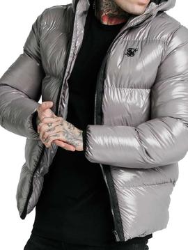 Chaqueta Siksilk Adapt Jacket gris acolchada Env o 24h