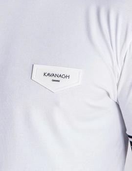 Camiseta Gianni Kavanagh blanca goma negra