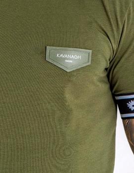 Camiseta Gianni Kavanagh verde Core Elastic
