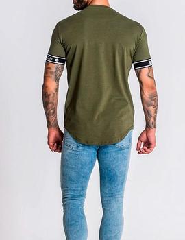 Camiseta Gianni Kavanagh verde Core Elastic