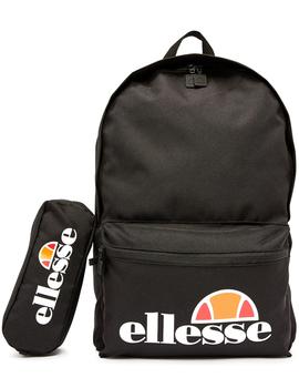 Mochila Ellesse negra con estuche