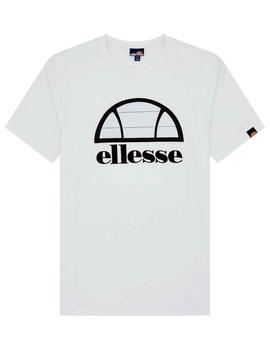 Camiseta Ellesse Quil blanca logo reflectante