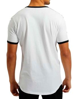 Camiseta Ellesse Fedora blanca con doble logotipo