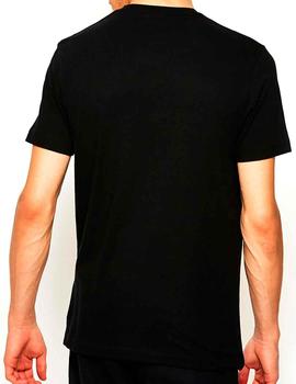 Camiseta Ellesse negra logo pequeño Canaletto