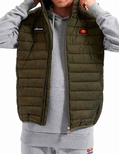 Chaleco Ellesse Bardy verde militar para hombre