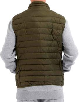 Chaleco Ellesse Bardy verde militar para hombre