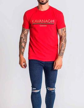 Camiseta Gianni Kavanagh roja para hombre