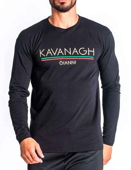 Camiseta Gianni Kavanagh negra estilo Gucci