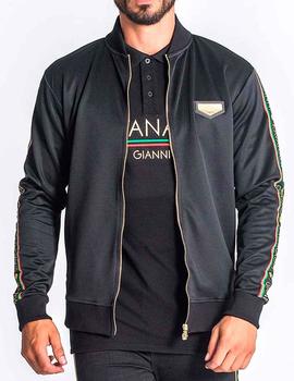 Chaqueta Gianni Kavanagh negra para hombre