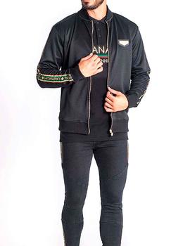 Chaqueta Gianni Kavanagh negra para hombre