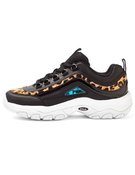 Fila Strada negras leopardo mujer