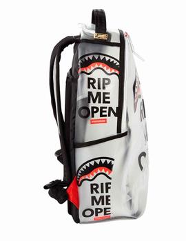 Mochila Sprayground caucho transparente RIP Shark