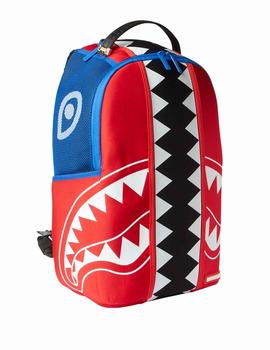 Mochila Sprayground The Liger Shark roja