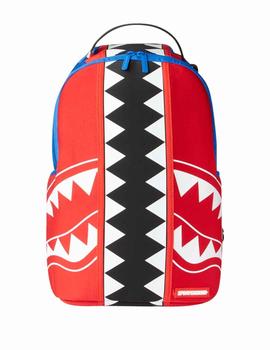 Mochila Sprayground The Liger Shark roja