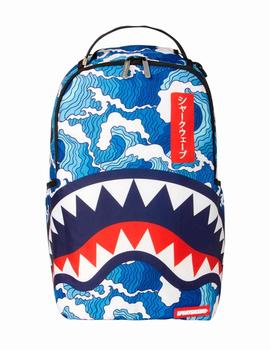 Mochila Sprayground Shark Wave azul