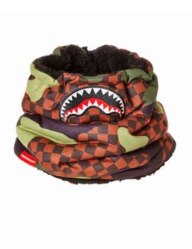 Braga Sprayground estampada con forro polar negro