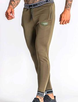 Pantalón Gianni Kavanagh verde militar elástico