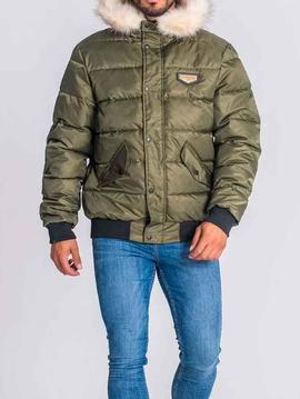 Chaqueta Bomber Gianni Kavanagh verde militar