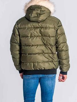 Chaqueta Bomber Gianni Kavanagh verde militar