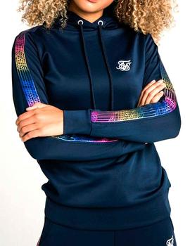 Sudadera SikSilk mujer Rainbow Runner Track Top