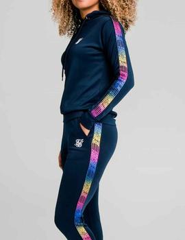 Sudadera SikSilk mujer Rainbow Runner Track Top