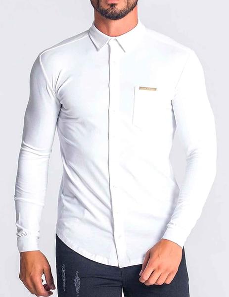 Camisa Kavanagh blanca ajustada | Envío 24h